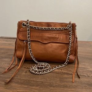Rebecca Minkoff Tan Leather Crossbody convertible to Shoulder bag
